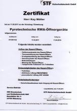 STF Zertifikat RWA Kay Möller